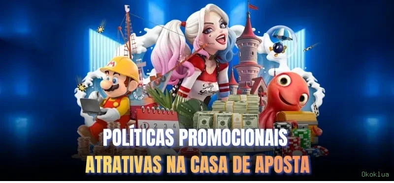Apostas esportivas da Okoklua com odds competitivas